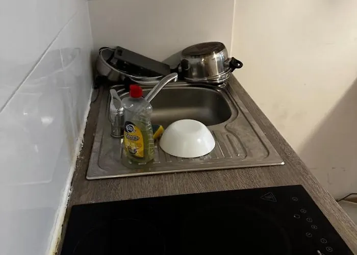Modern Loft With Private Kitchenette & Shower Kwatera prywatna